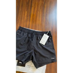 LSKD Rep 5 Inch Lined Performance Short Black Men's Large, Linerless, NWT, NEW